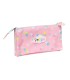 Bolso escolar portatodo safta triple peppa pig ice cream 30x220x120 mm