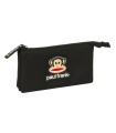 Bolso escolar portatodo safta triple paul frank 30x220x120 mm