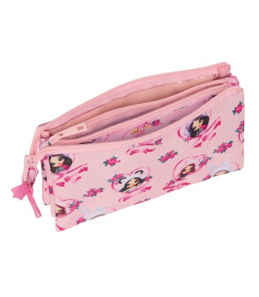 Bolso escolar portatodo safta triple na na na surprise fabulous 30x220x120 mm