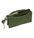 Bolso escolar portatodo safta triple munich bright khaki 30x220x120 mm