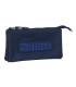 Bolso escolar portatodo safta triple kappa blue night 30x220x120 mm