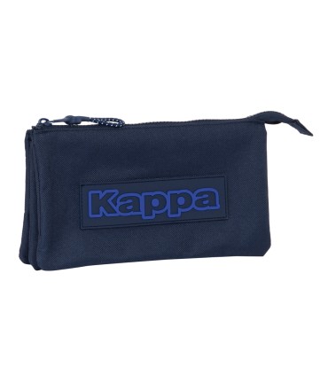 Bolso escolar portatodo safta triple kappa blue night 30x220x120 mm