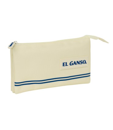 Bolso escolar portatodo safta triple el ganso basics 30x220x120 mm