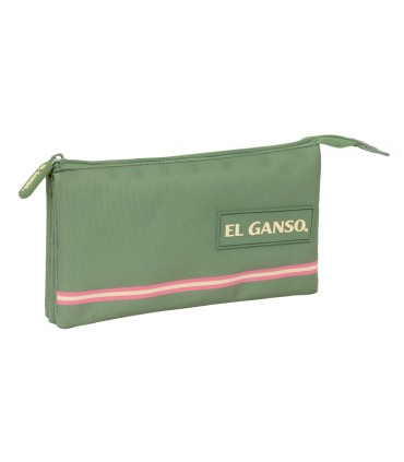 Bolso escolar portatodo safta triple el ganso basics 30x220x120 mm