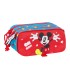 Bolso escolar portatodo safta triple big mickey mouse fantastic 80x215x100 mm