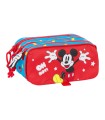 Bolso escolar portatodo safta triple big mickey mouse fantastic 80x215x100 mm