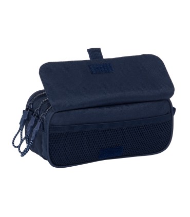 Bolso escolar portatodo safta triple big kappa blue night 80x215x100 mm