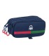 Bolso escolar portatodo safta triple big benetton italy 80x215x100 mm