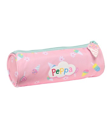 Bolso escolar portatodo safta redondo peppa pig ice cream 70x200x70 mm