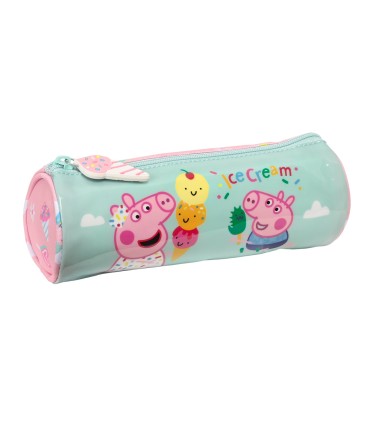 Bolso escolar portatodo safta redondo peppa pig ice cream 70x200x70 mm