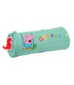 Bolso escolar portatodo safta redondo peppa pig george 70x200x70 mm