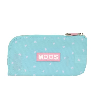 Bolso escolar portatodo safta plano reciclado moos butterflies 10x230x110 mm