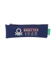 Bolso escolar portatodo safta estrecho benetton varsity 10x200x60 mm