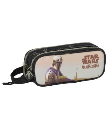 Bolso escolar portatodo safta doble the mandalorian this is the way 60x210x80 mm