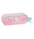 Bolso escolar portatodo safta doble peppa pig ice cream 60x210x80 mm