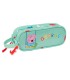 Bolso escolar portatodo safta doble peppa pig george 60x210x80 mm