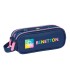 Bolso escolar portatodo safta doble benetton cool 60x210x80 mm