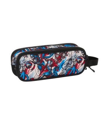 Bolso escolar portatodo safta doble avengers forever 60x210x80 mm