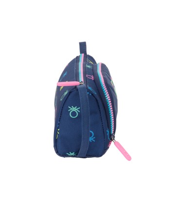 Bolso escolar portatodo safta con bolsillo desplegable vacio benetton cool 85x200x110 mm