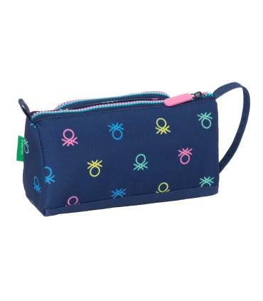 Bolso escolar portatodo safta con bolsillo desplegable vacio benetton cool 85x200x110 mm