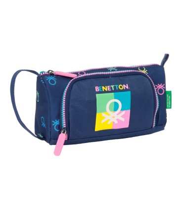 Bolso escolar portatodo safta con bolsillo desplegable vacio benetton cool 85x200x110 mm