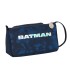 Bolso escolar portatodo safta con bolsillo desplegable vacio batman legendary 85x200x110 mm