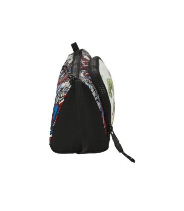 Bolso escolar portatodo safta con bolsillo desplegable vacio avengers forever 85x200x110 mm