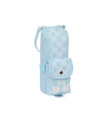 Bolso escolar portatodo safta con asa glowlab cisnes 60x60x210 mm