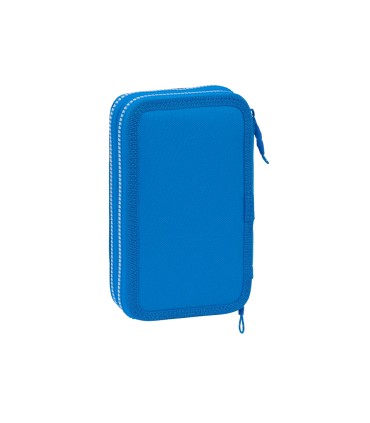 Plumier escolar safta doble cremallera 28 piezas deportivo de la coruna 40x125x195 mm