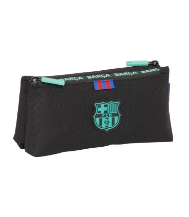 Neceser safta pequeno doble fc barcelona 3 equipacion 23 24 80x220x100 mm