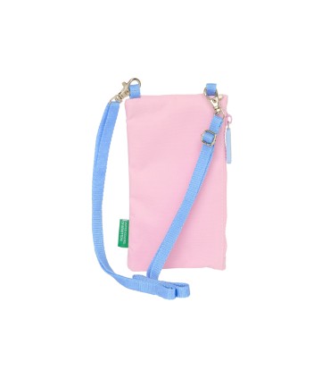 Monedero portamovil safta benetton pink 100x190 mm