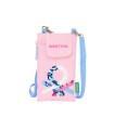 Monedero portamovil safta benetton pink 100x190 mm