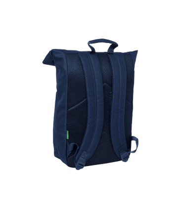 Mochila safta solapa para portatil 156 benetton italy 130x280x420 mm