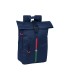 Mochila safta solapa para portatil 156 benetton italy 130x280x420 mm