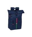 Mochila safta solapa para portatil 15,6\" benetton italy 130x280x420 mm