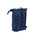 Mochila safta solapa para portatil 156 benetton cool 130x280x420 mm