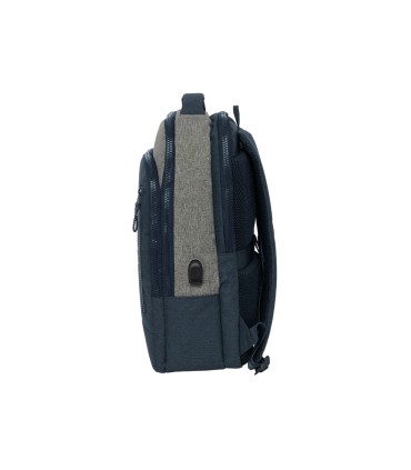 Mochila safta para portatil 156 tablet usb kappa dark navy 150x290x440 mm