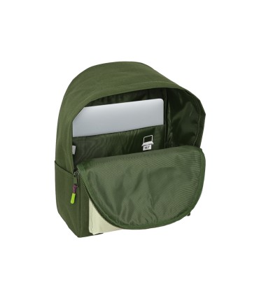 Mochila safta para portatil 141 munich bright khaki 160x310x410 mm