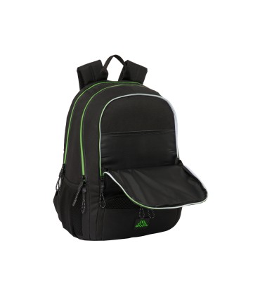 Mochila safta padel kappa black 170x300x420 mm