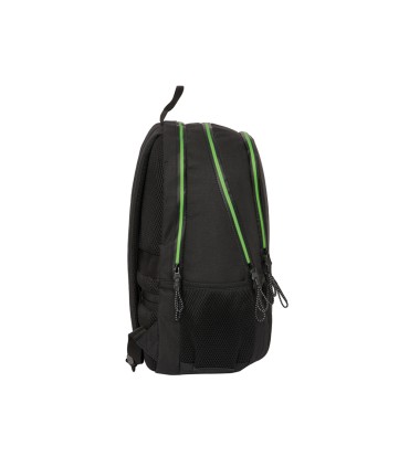 Mochila safta padel kappa black 170x300x420 mm