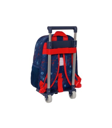 Mochila safta mod 524 con carro 705 spiderman neon 100x270x330 mm