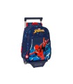 Mochila safta mod. 524 con carro 705 spiderman neon 100x270x330 mm