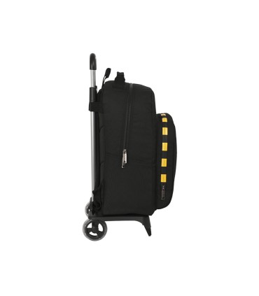 Mochila safta mod 305 con carro 905 reciclado blackfit8 zone 150x320x420 mm