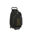 Mochila safta mod. 305 con carro 905 reciclado blackfit8 zone 150x320x420 mm