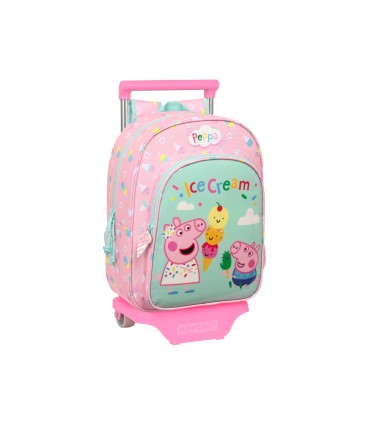 Mochila safta mod 185 con carro 705 peppa pig ice cream 110x260x340 mm