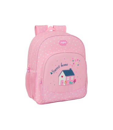 Mochila safta junior adaptable a carro reciclada glowlab kids sweet home 120x320x380 mm