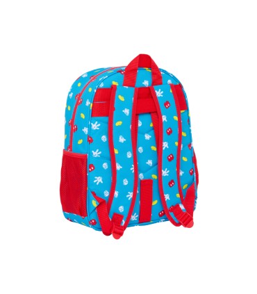 Mochila safta junior adaptable a carro mickey mouse fantastic 120x320x380 mm