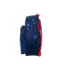 Mochila safta infantil adaptable a carro spiderman neon 100x270x330 mm