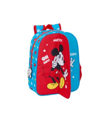 Mochila safta infantil adaptable a carro front inter mickey mouse fantastic 110x260x340 mm