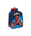 Mochila safta guarderia adaptable a carro spiderman neon 100x220x270 mm